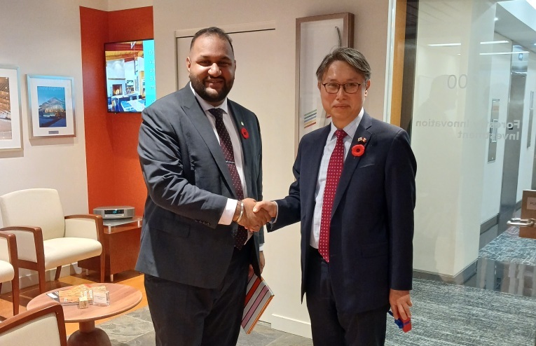 Meeting with Minister Ravi Parmar, BC Minister of Forests