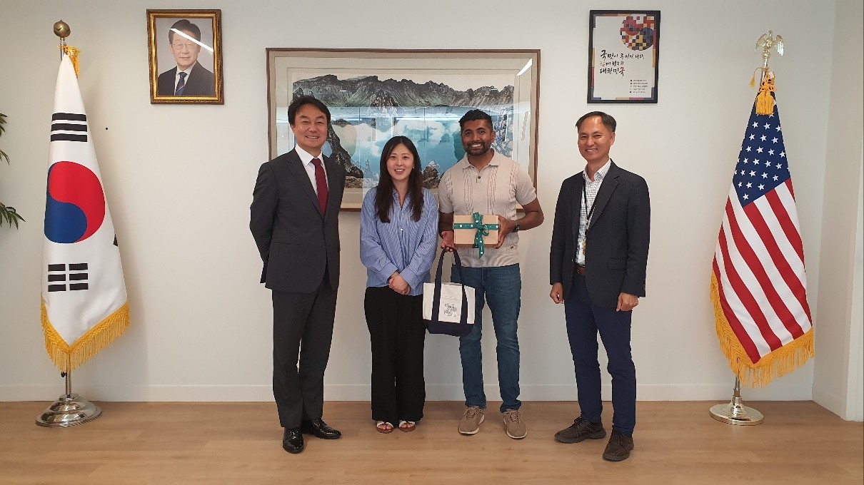 총영사, 한국어반 운영 관련 차담회
